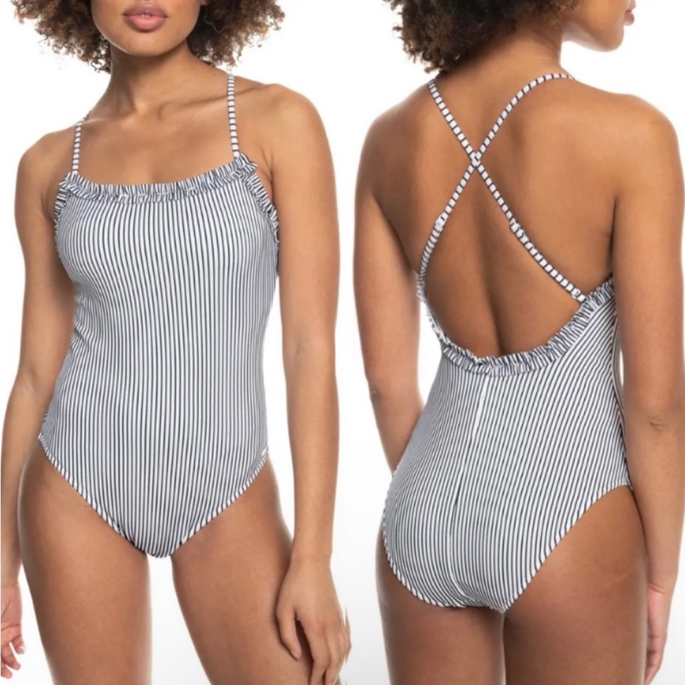 ROXY Bico Mind of Freedom One-Piece Swimsuit Sz M